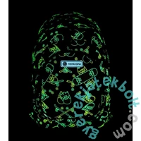 Neon Skate foszforeszkáló ergonomikus iskolatáska, hátizsák - 3 rekeszes - Astrabag (502022006)