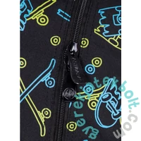 Neon Skate foszforeszkáló ergonomikus iskolatáska, hátizsák - 3 rekeszes - Astrabag (502022006)