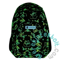 Neon Skate foszforeszkáló ergonomikus iskolatáska, hátizsák - 3 rekeszes - Astrabag (502022006)