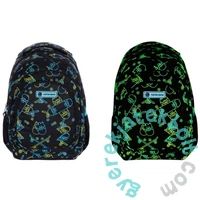 Neon Skate foszforeszkáló ergonomikus iskolatáska, hátizsák - 3 rekeszes - Astrabag (502022006)