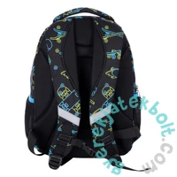 Neon Skate foszforeszkáló ergonomikus iskolatáska, hátizsák - 3 rekeszes - Astrabag (502022006)
