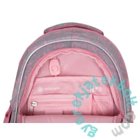 Cicás ergonomikus iskolatáska, hátizsák - 3 rekeszes - Pinky Kitty - Astrabag
