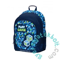 Play Game ergonomikus iskolatáska, hátizsák- 3 rekeszes - Astrabag