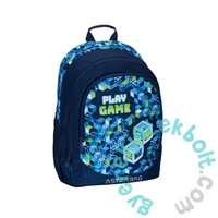 Play Game ergonomikus iskolatáska, hátizsák- 3 rekeszes - Astrabag