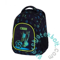 Football Motion focis ergonomikus iskolatáska, hátizsák - 3 rekeszes - Astrabag