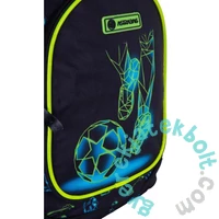 Football Motion focis ergonomikus iskolatáska, hátizsák - 3 rekeszes - Astrabag