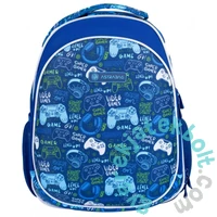 Game ergonomikus iskolatáska, hátizsák - 2 rekeszes - Just Play