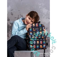 Minecraft hátizsák - Multi Character Black