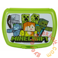 Minecraft műanyag uzsonnás doboz