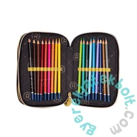 Rainbow High felszerelt 3 emeletes tolltartó - Gold - Astrabag