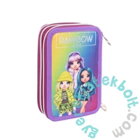Rainbow High felszerelt 3 emeletes tolltartó - Silver - Astrabag