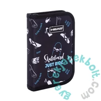 Skateboard Just Ride kihajtható tolltartó - Head