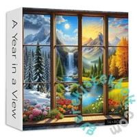 Bboldin 1000 db-os puzzle - A Year in a View (PT-922)