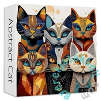 Bboldin 1000 db-os puzzle - Abstract Cat (PT-1144)