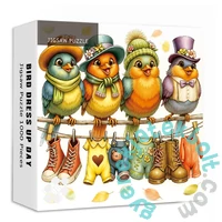 Bboldin 1000 db-os puzzle - Bird Dress Up Day (PT-1050)