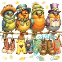 Bboldin 1000 db-os puzzle - Bird Dress Up Day (PT-1050)