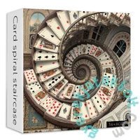Bboldin 1000 db-os puzzle - Card spiral staircase (PT-661)