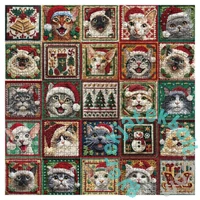 Bboldin 1000 db-os puzzle - Christmas Cats (PT-481)