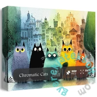 Bboldin 1000 db-os puzzle - Chromatic Cats (PT-852)
