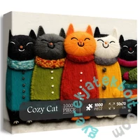 Bboldin 1000 db-os puzzle - Cozy Cat (PT-1248)