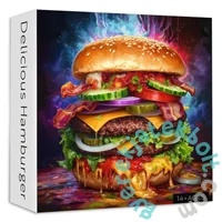 Bboldin 1000 db-os puzzle - Delicious Hamburger (PT-1043)