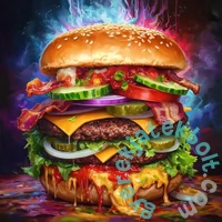 Bboldin 1000 db-os puzzle - Delicious Hamburger (PT-1043)