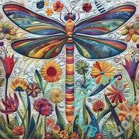 Bboldin 1000 db-os puzzle - Dragonfly Garden (PT-441)