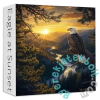 Bboldin 1000 db-os puzzle - Eagle at Sunset (PT-1217)