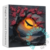 Bboldin 1000 db-os puzzle - Eagle Sunset Dreams (PT-1245)
