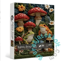 Bboldin 1000 db-os puzzle - Fabric Frogs (PT-385)