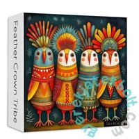 Bboldin 1000 db-os puzzle - Feather Crown Tribe (PT-1244)