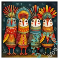 Bboldin 1000 db-os puzzle - Feather Crown Tribe (PT-1244)