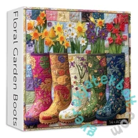 Bboldin 1000 db-os puzzle - Floral Garden Boots (PT-270)