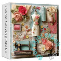 Bboldin 1000 db-os puzzle - Floral Sewing Atelier (PT-1194)