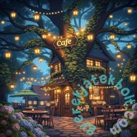 Bboldin 1000 db-os puzzle - Forest Cafe (PT-1151)