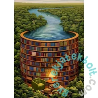 Bboldin 1000 db-os puzzle - Forest Library (PT-352)