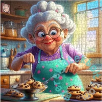Bboldin 1000 db-os puzzle - Grandma's Cooky House (PT-56)