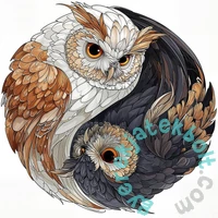 Bboldin 1000 db-os puzzle - Harmony Owls (PT-1034)