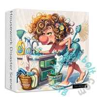 Bboldin 1000 db-os puzzle - Housework Disaster Scene (PT-262)