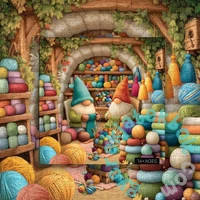 Bboldin 1000 db-os puzzle - Knit Gnomes (PT-1106)