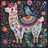 Bboldin 1000 db-os puzzle - Llama in Bloom (PT-1121)