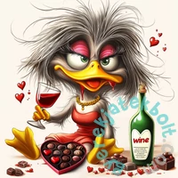 Bboldin 1000 db-os puzzle - Lovestruck Duck (PT-1081)