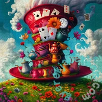 Bboldin 1000 db-os puzzle - Magic Card Hat (PT-725)