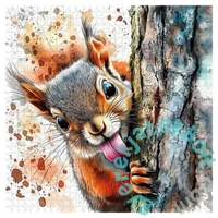 Bboldin 1000 db-os puzzle - Mischievous Squirrel  (PT-1098)