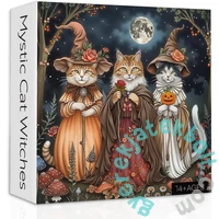 Bboldin 1000 db-os puzzle - Mistic Cat Witches (PT-341)