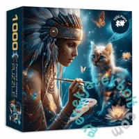 Bboldin 1000 db-os puzzle - Painted Galaxy (PT-1166)