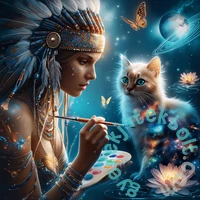 Bboldin 1000 db-os puzzle - Painted Galaxy (PT-1166)