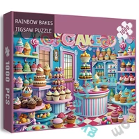 Bboldin 1000 db-os puzzle - Rainbow Bakes (PT-617)