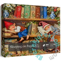 Bboldin 1000 db-os puzzle - Sleeping on Pages (PT-1090)