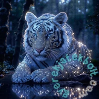 Bboldin 1000 db-os puzzle - Starlit Tiger (PT-854)